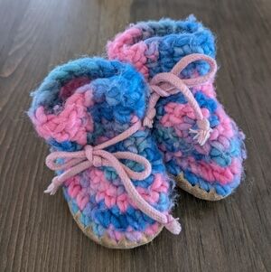 Padraig Baby Girls Size 4/5 Slipper Shoes